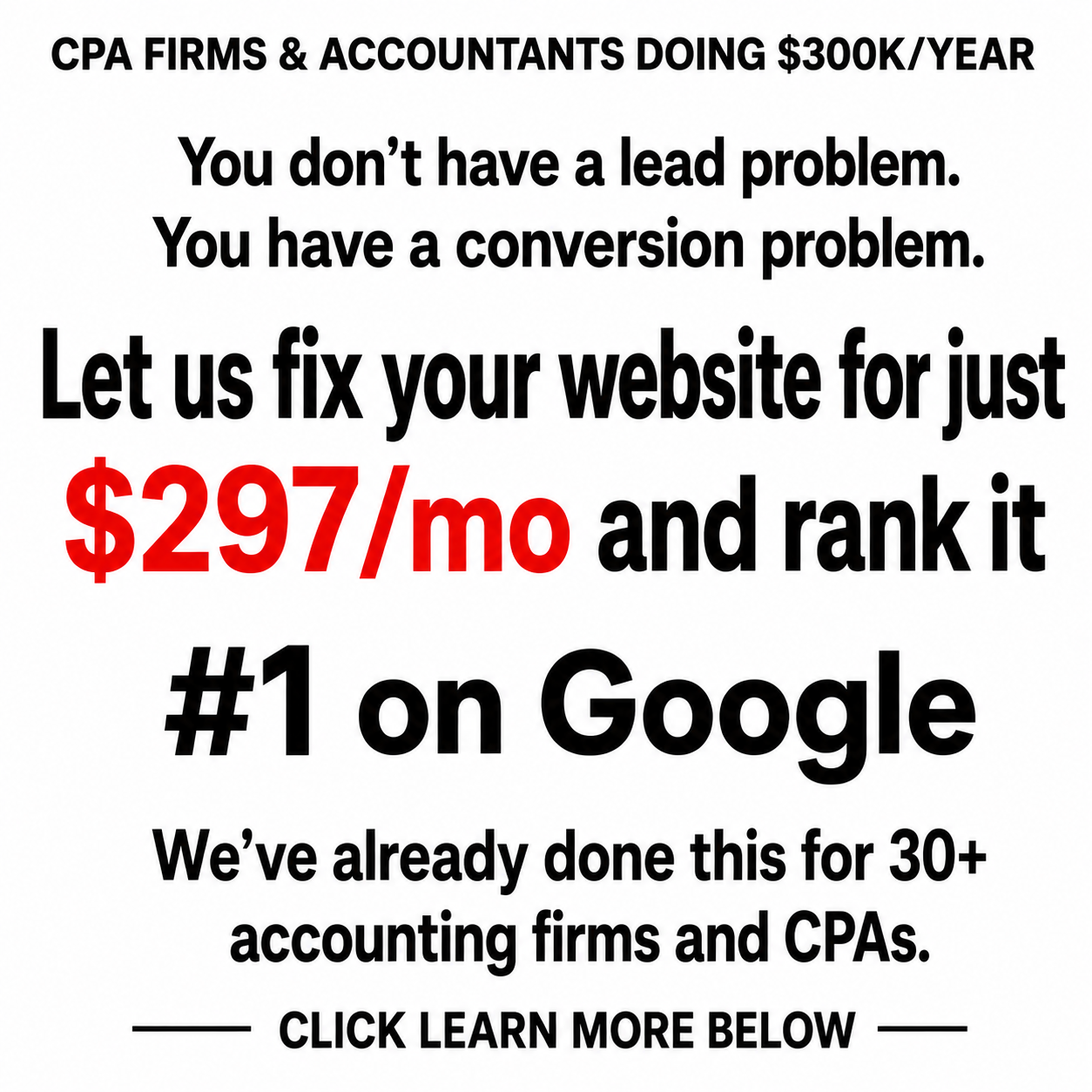 Peak Service Facebook ad