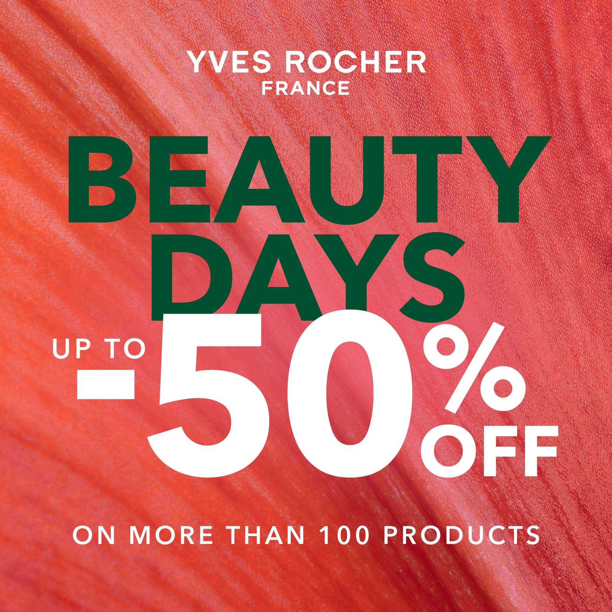Yves Rocher (Thailand) Facebook ad: โปร 𝐌𝐈𝐃 𝐘𝐄𝐀𝐑 𝗕𝗘𝗔𝗨𝗧𝗬 𝗗𝗔𝗬𝗦 ลดสูงสุด 𝟱𝟬%…