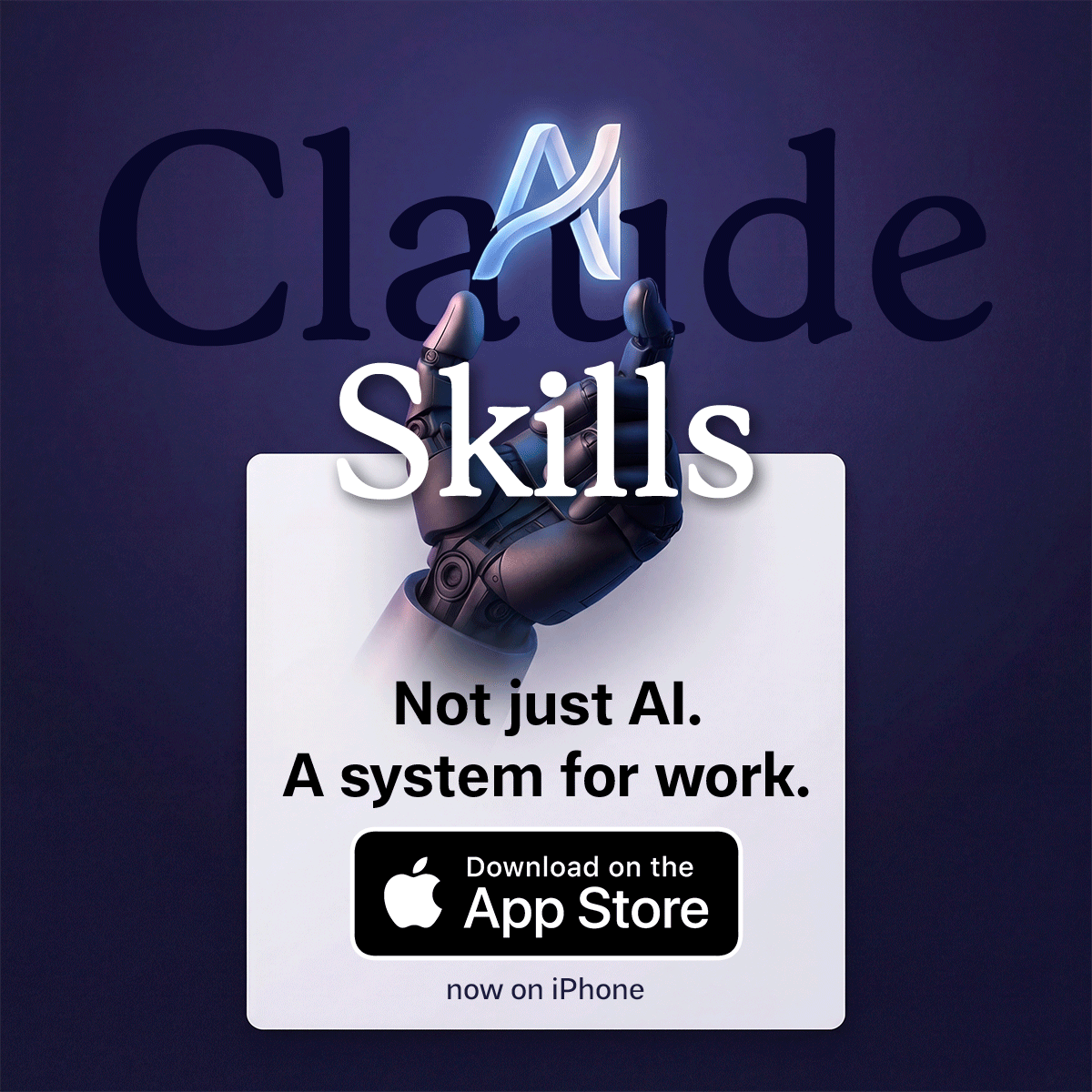 NextGen: Synthetic Intelligence Facebook ad: Install Now!