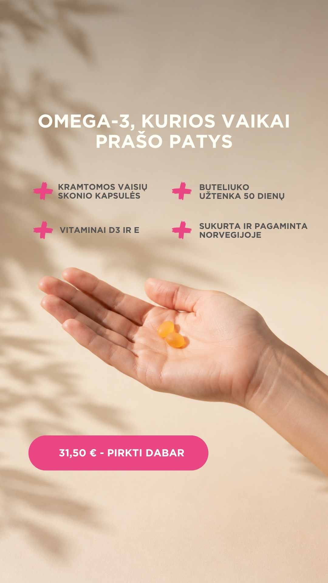 Omegalab.lt Facebook ad