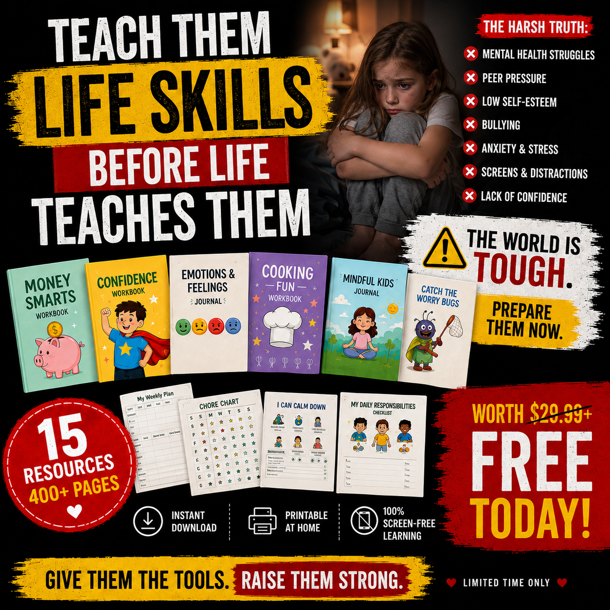 SteadyKid Facebook ad