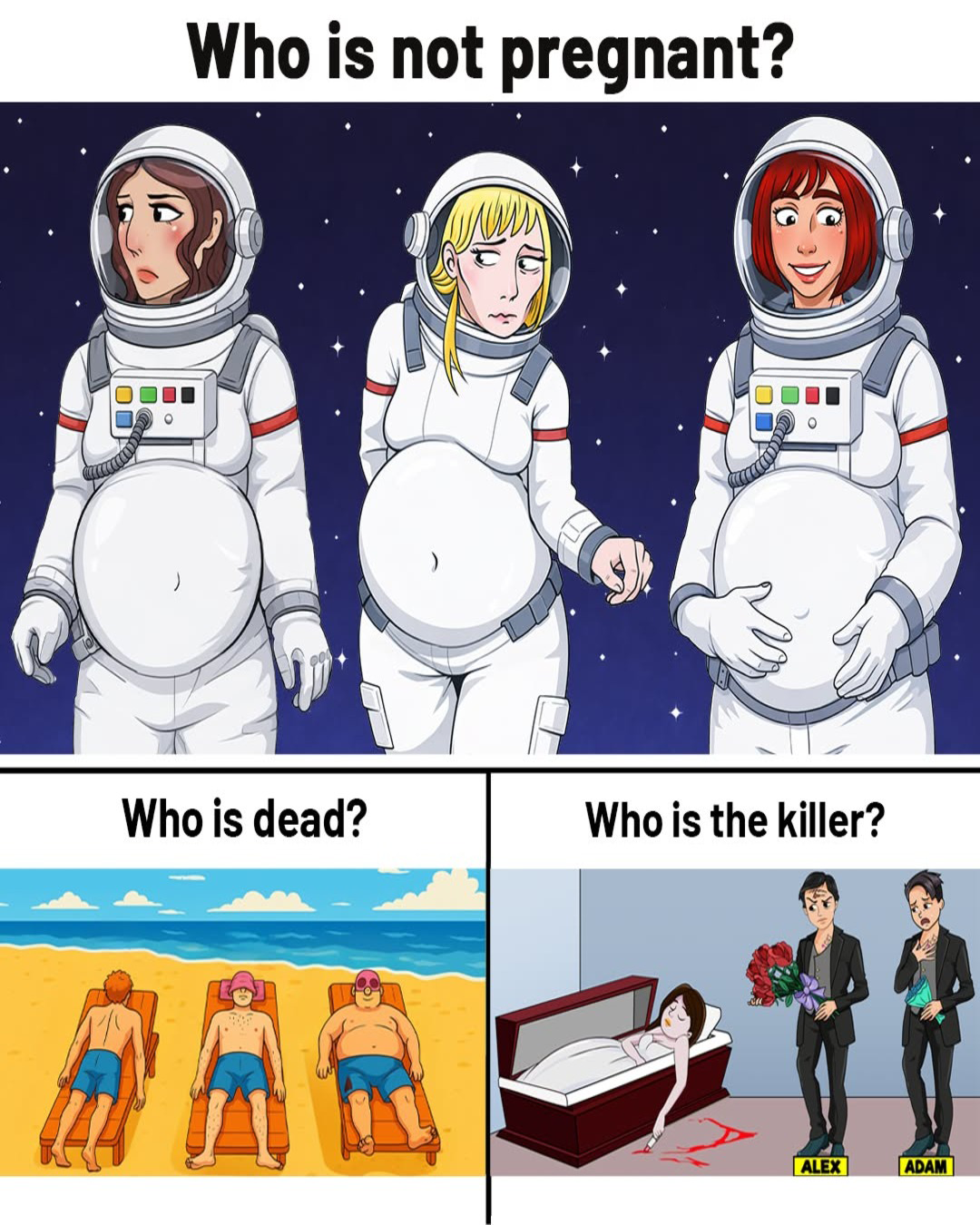 Brain Who: New Riddles Facebook ad