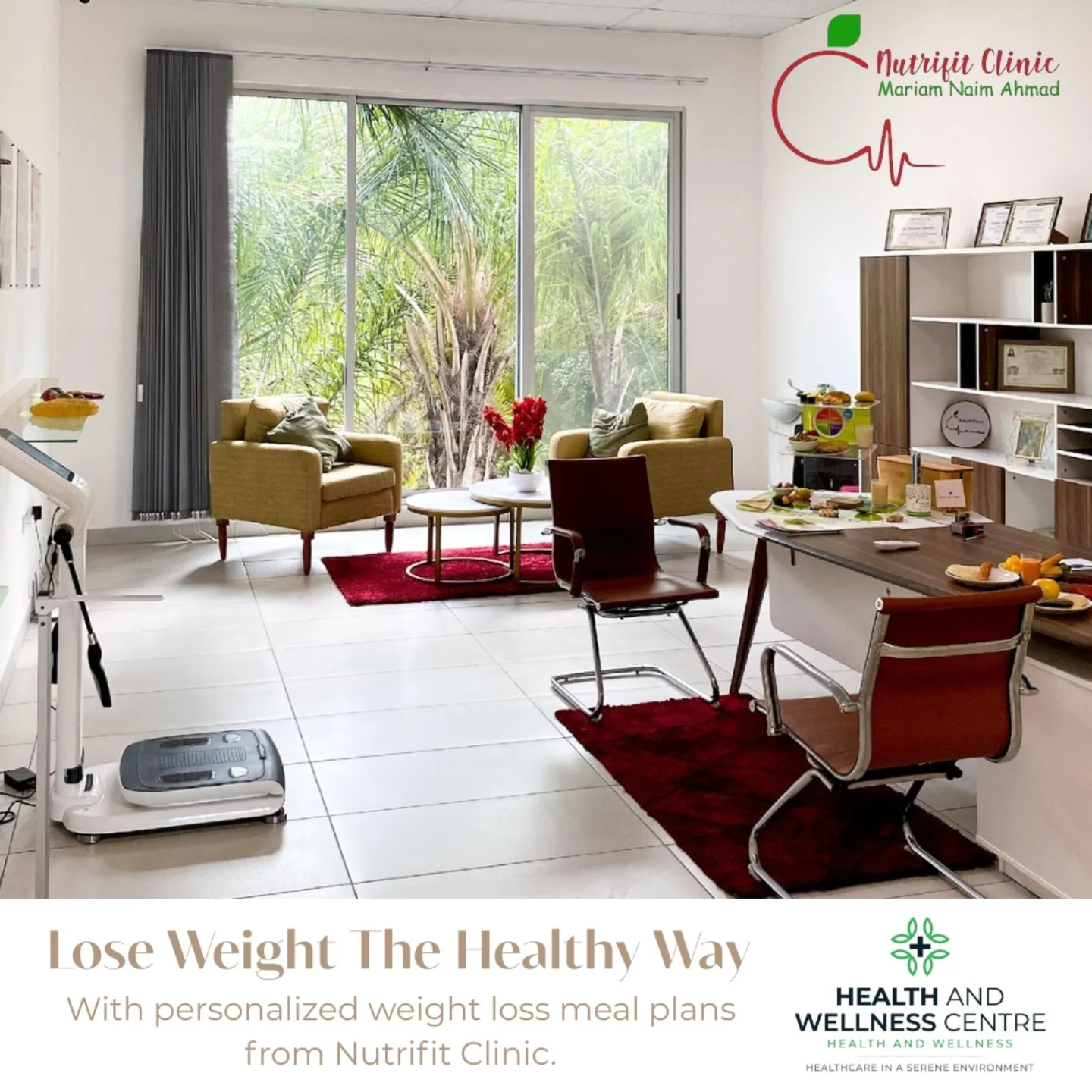 Health and Wellness Centre Zambia Facebook ad: Lose weight the healthy way, no shortcuts, just…