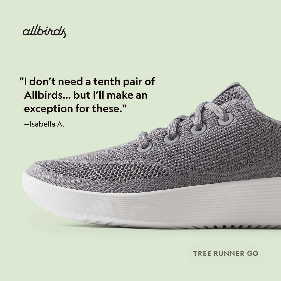 Allbirds Australia Facebook ad