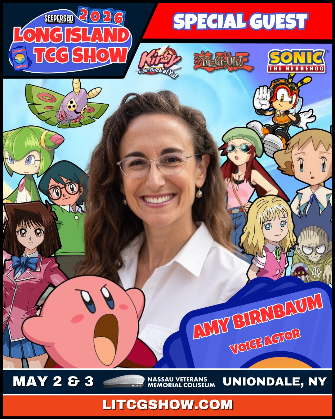 LI TCG SHOW Facebook ad: Voice Actor Announcement!