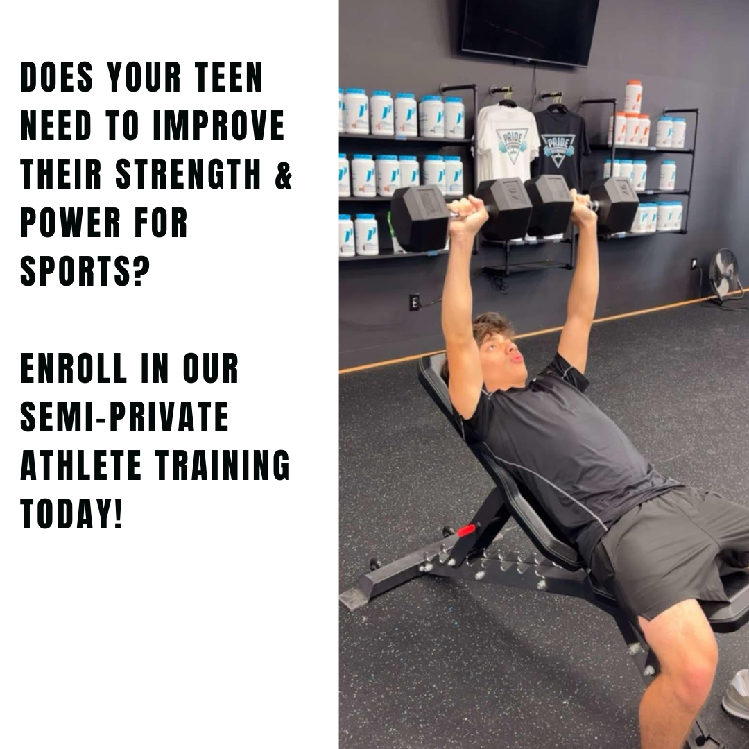 Hybrid Fitness Facebook ad: Attention Parents of Athletic Teens!