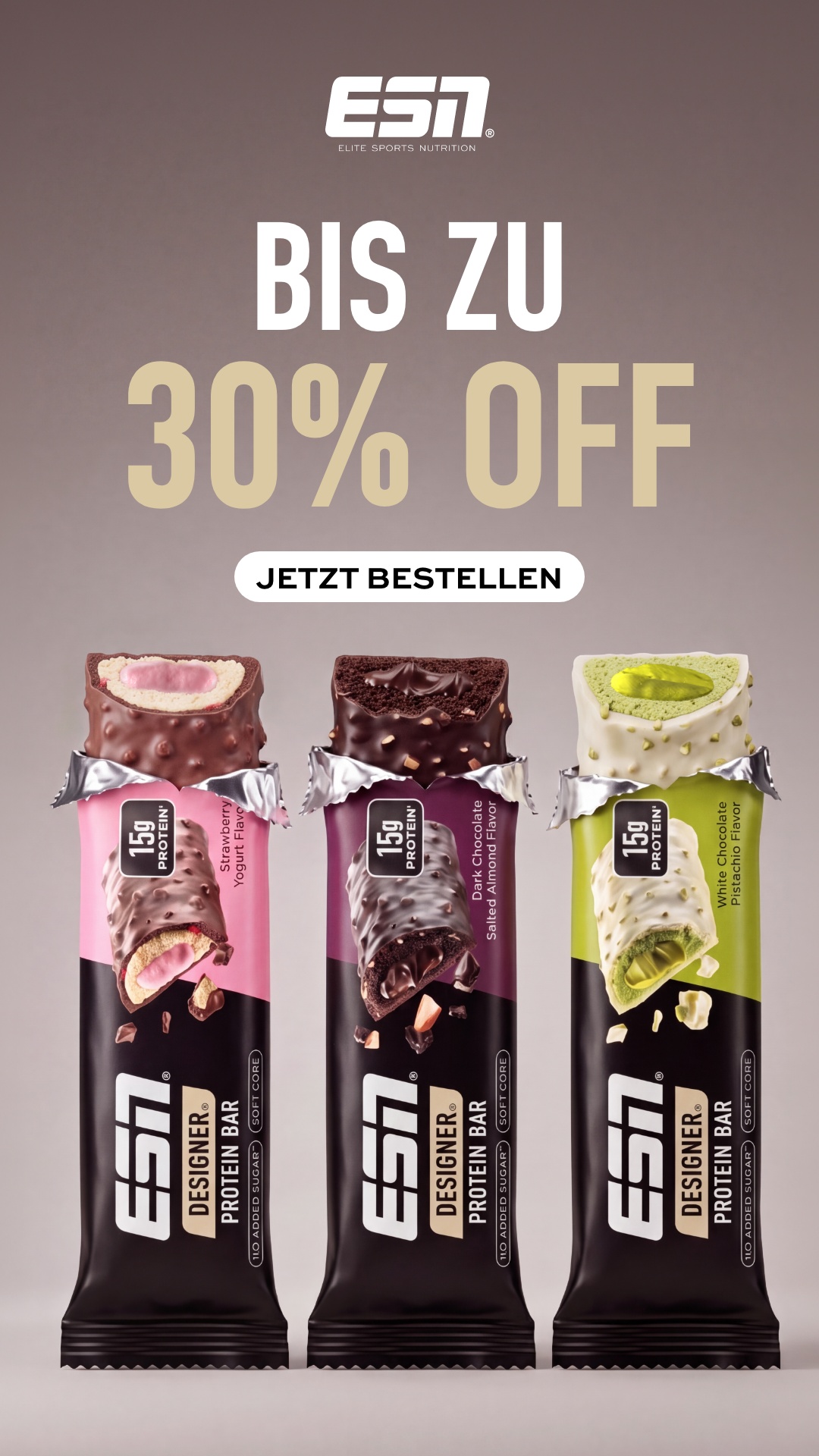 ESN Facebook ad: Ausverkauft war gestern
