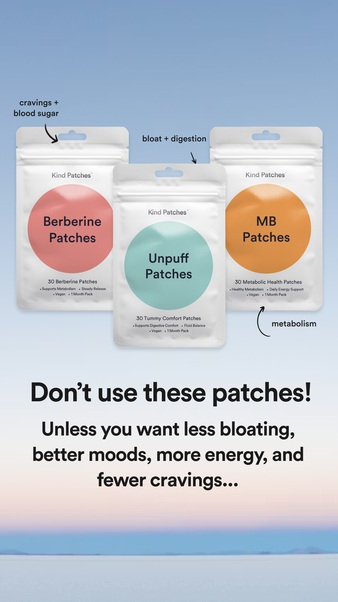 Kind Patches Facebook ad