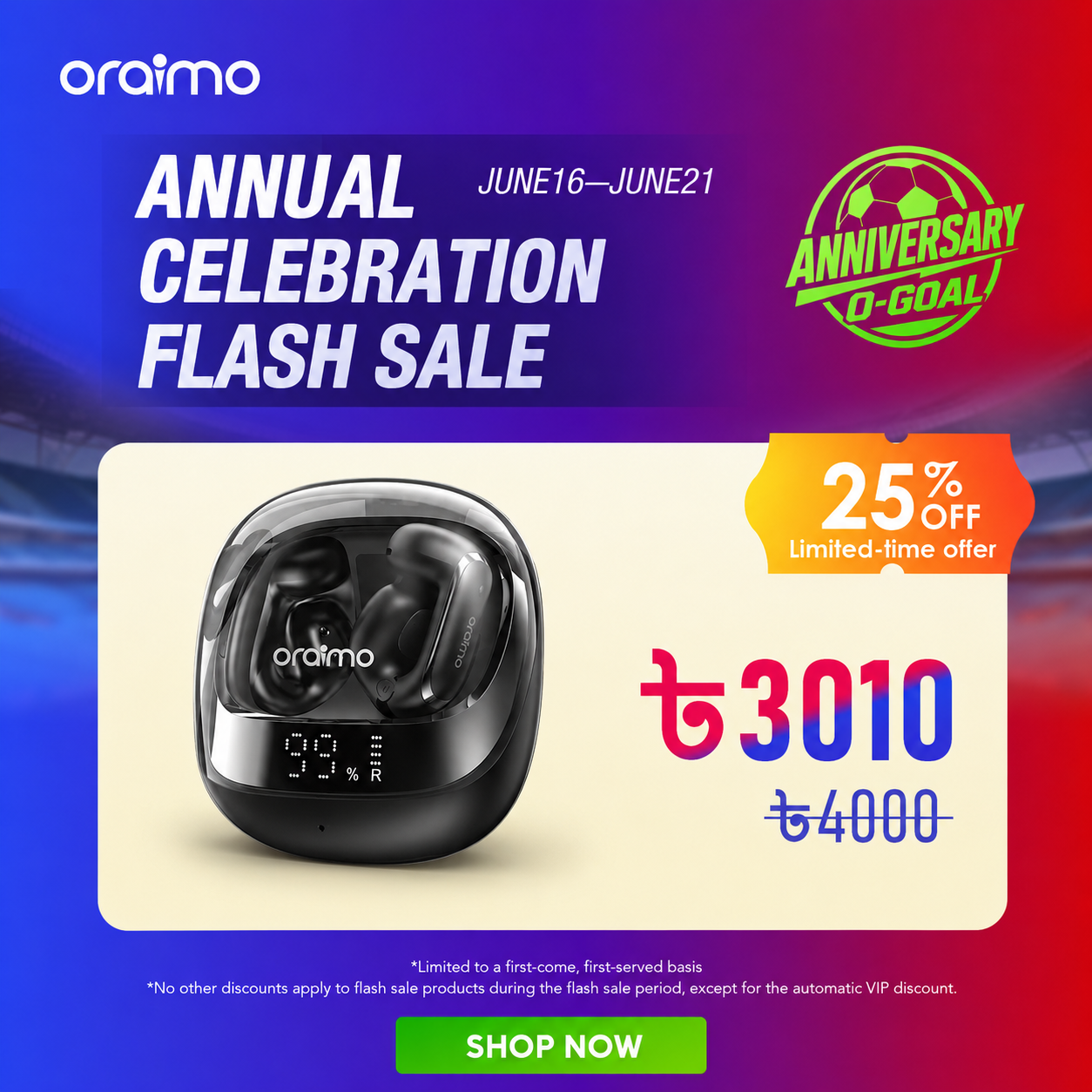 oraimo store BD Facebook ad