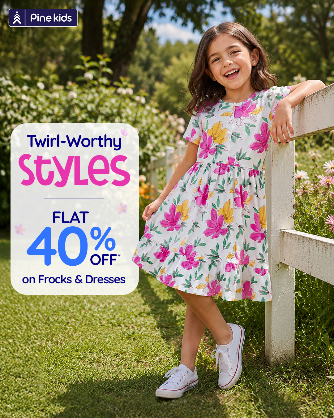 Pinekids Facebook ad