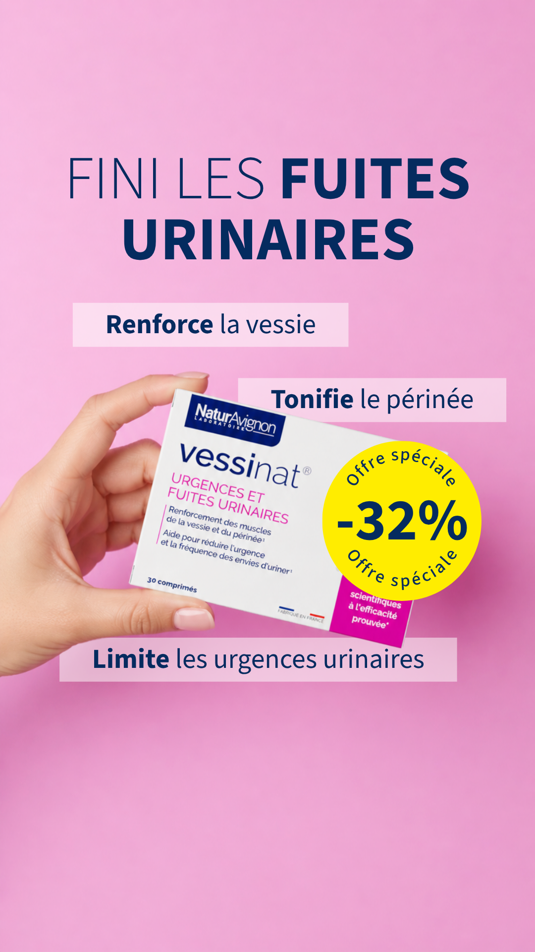 Laboratoire NaturAvignon Facebook ad from Aug 10, 2026