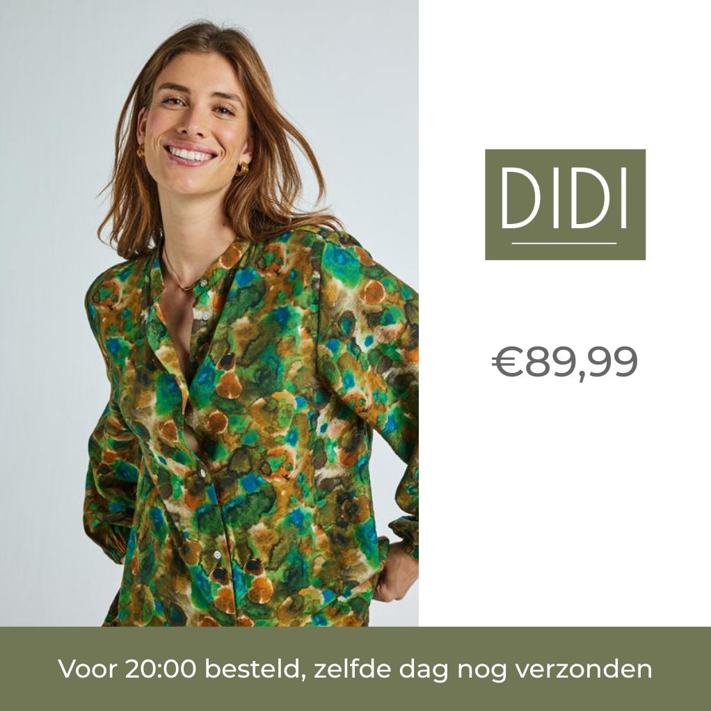 DIDI Facebook ad: Nieuwe prints, fijne stoffen, en combinaties waar je…