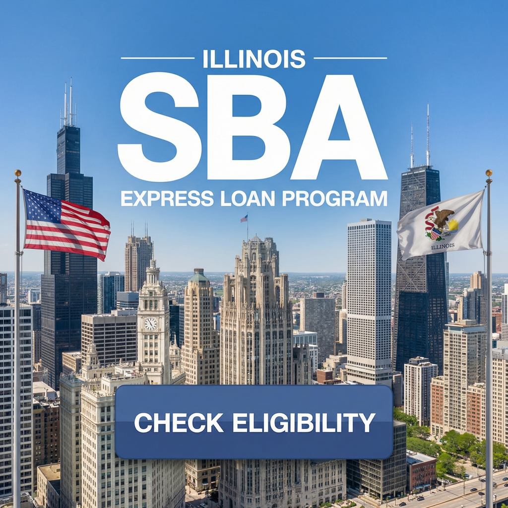 iAdvance Now Facebook ad: Government-Backed Loans for Illinois Businesses