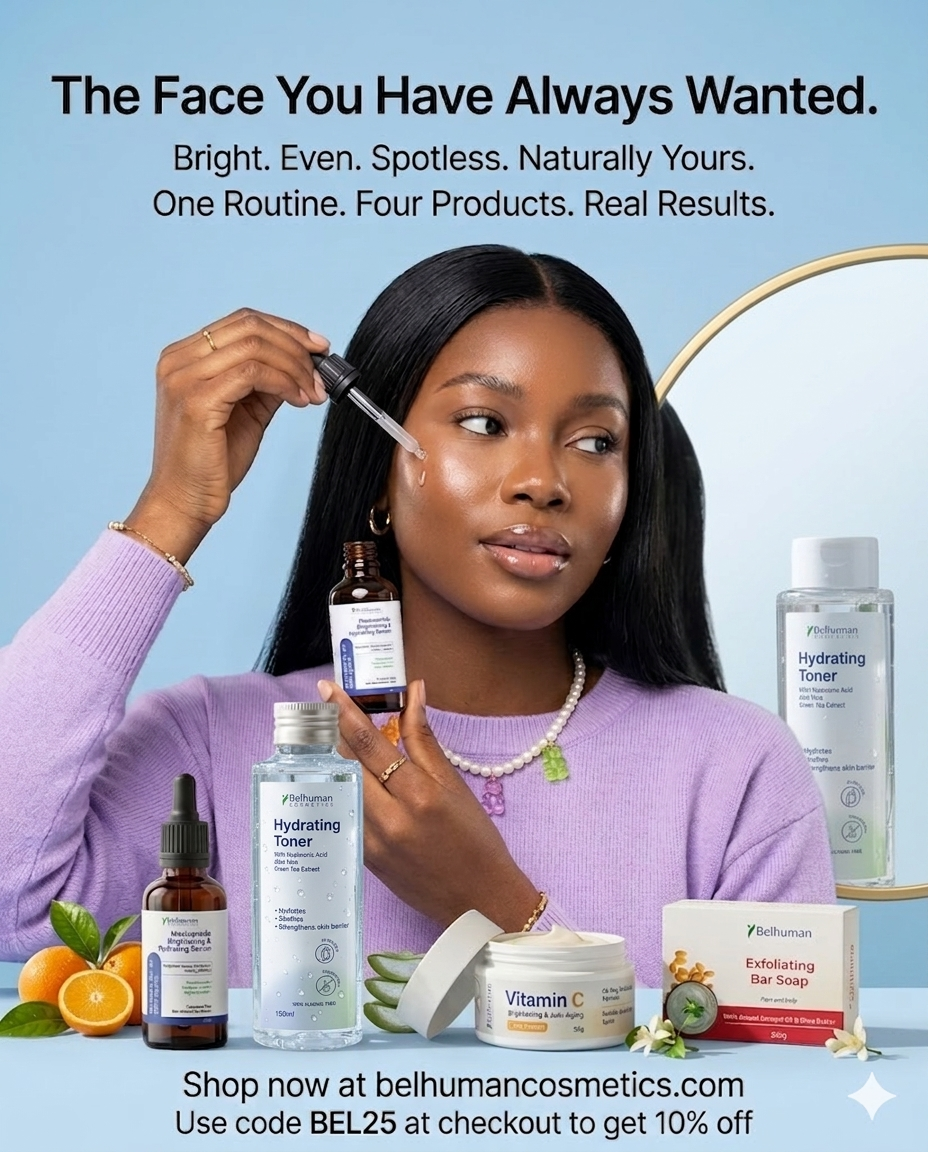 Belhuman Cosmetics Facebook ad