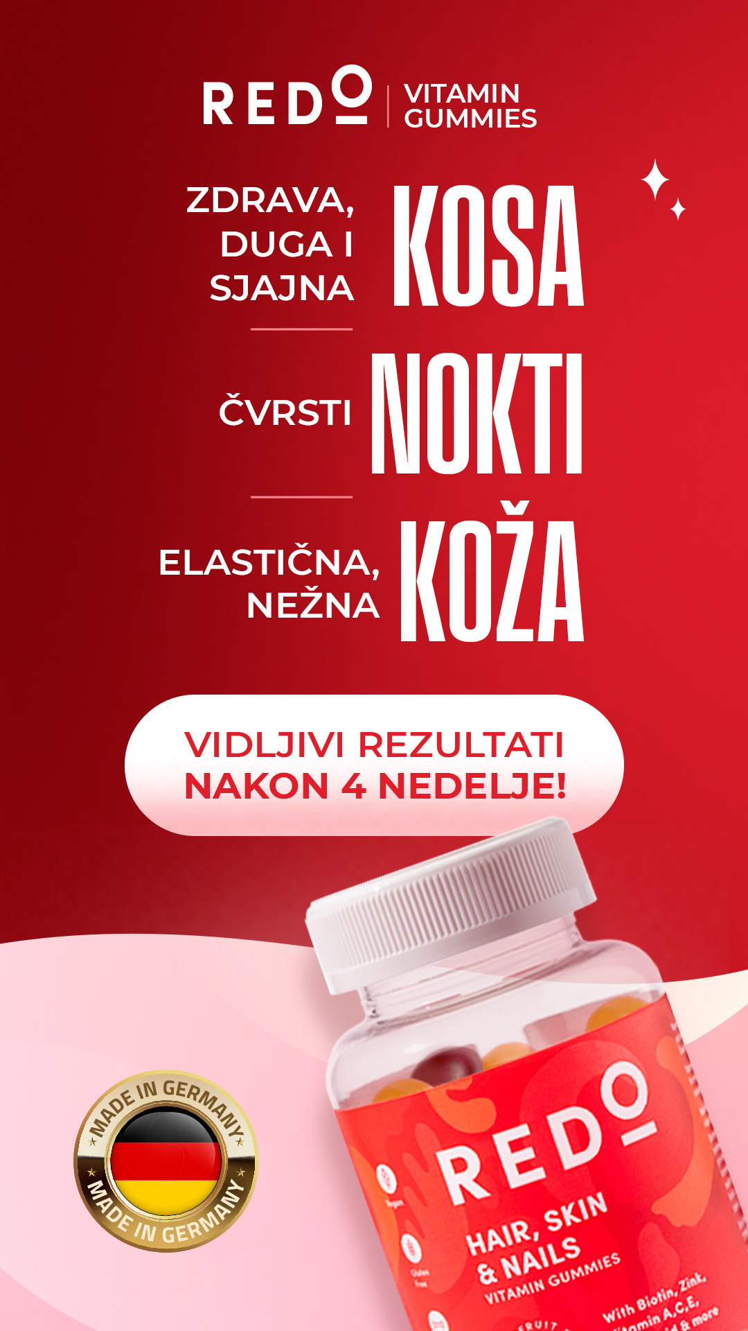Redo Gummies Facebook ad from Aug 26, 2026