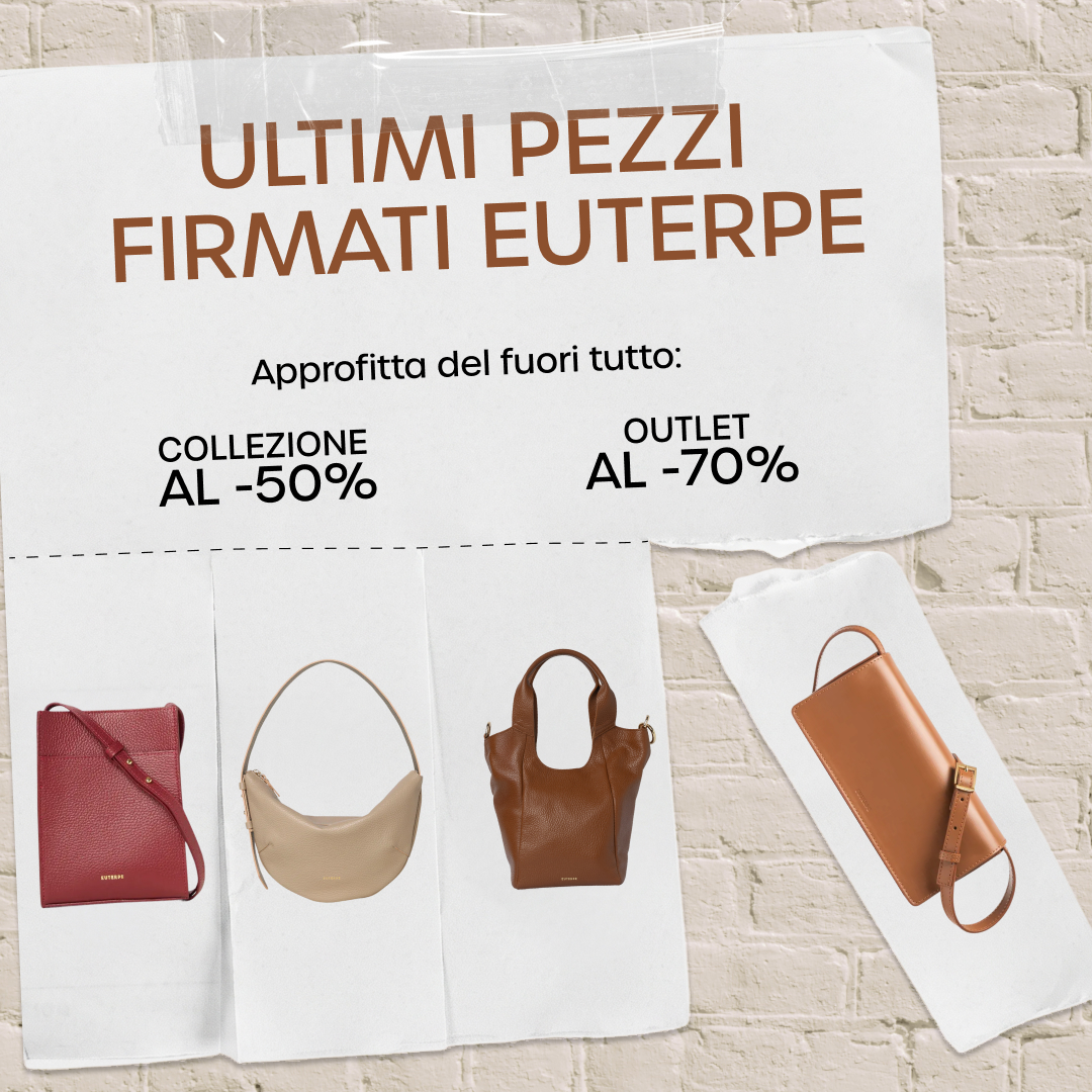 Euterpe Studio Facebook ad: Saldi Euterpe al -50%