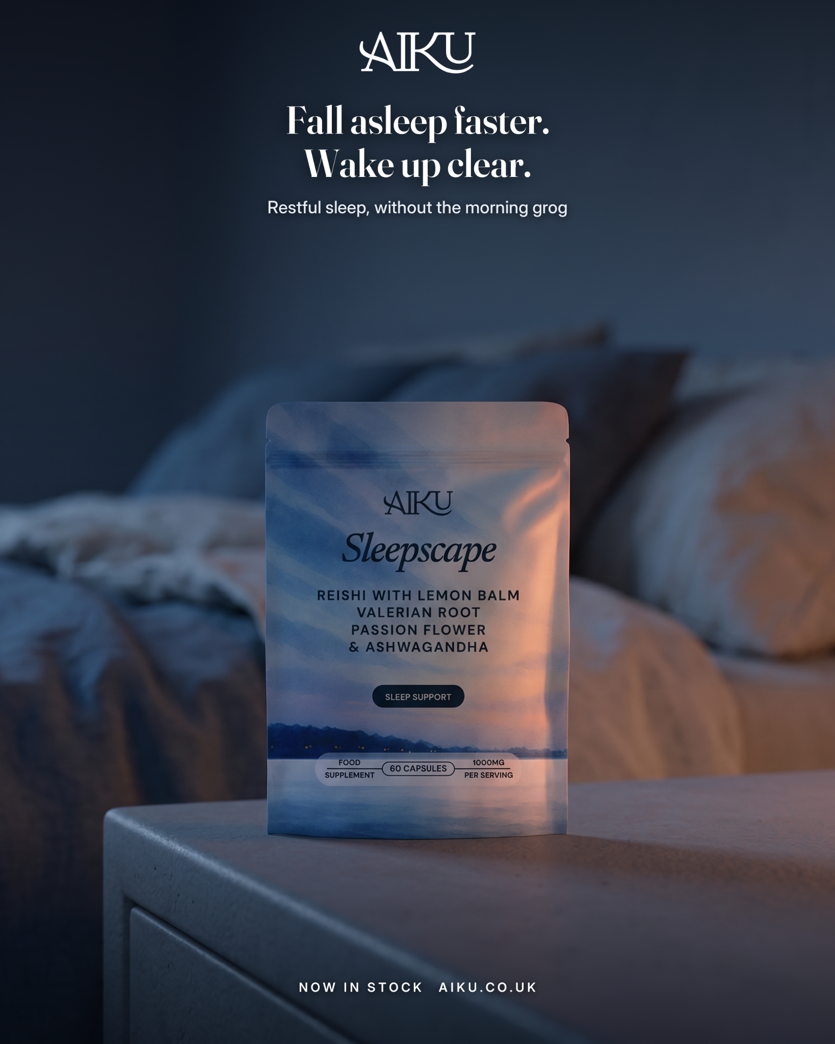 Aiku Labs Facebook ad: The Sleep Supplement That Regulates