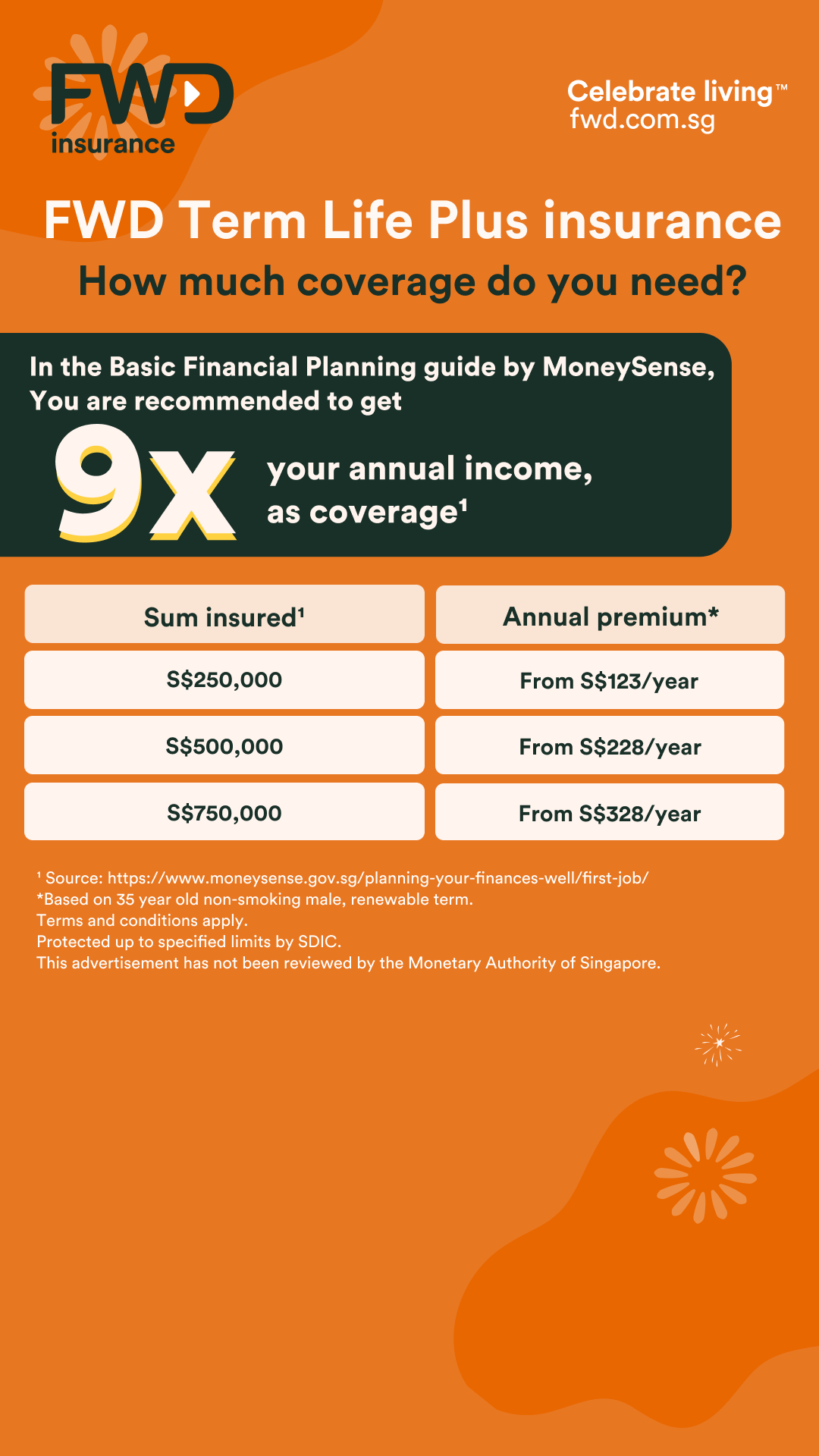 FWD Singapore Facebook ad