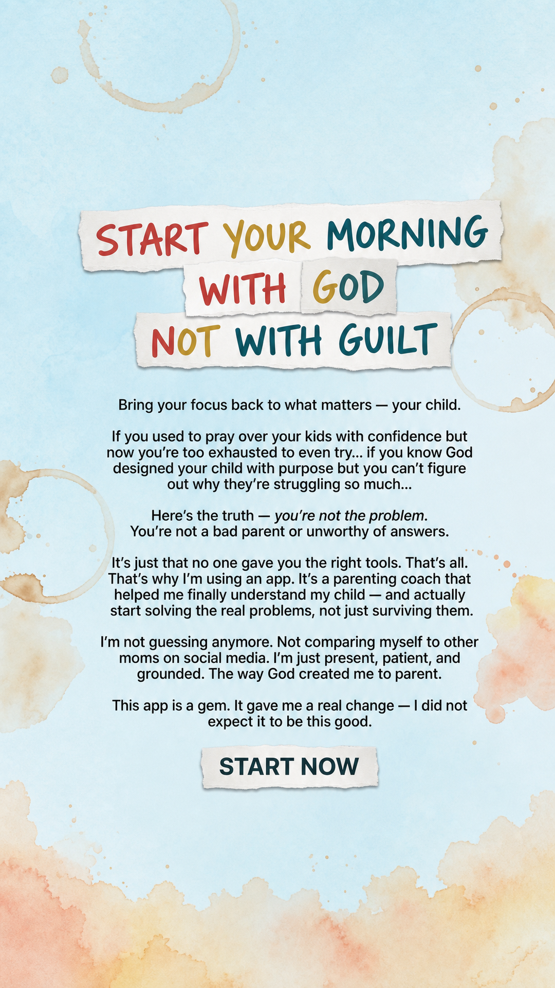 Kidology - Raising with faith Facebook ad