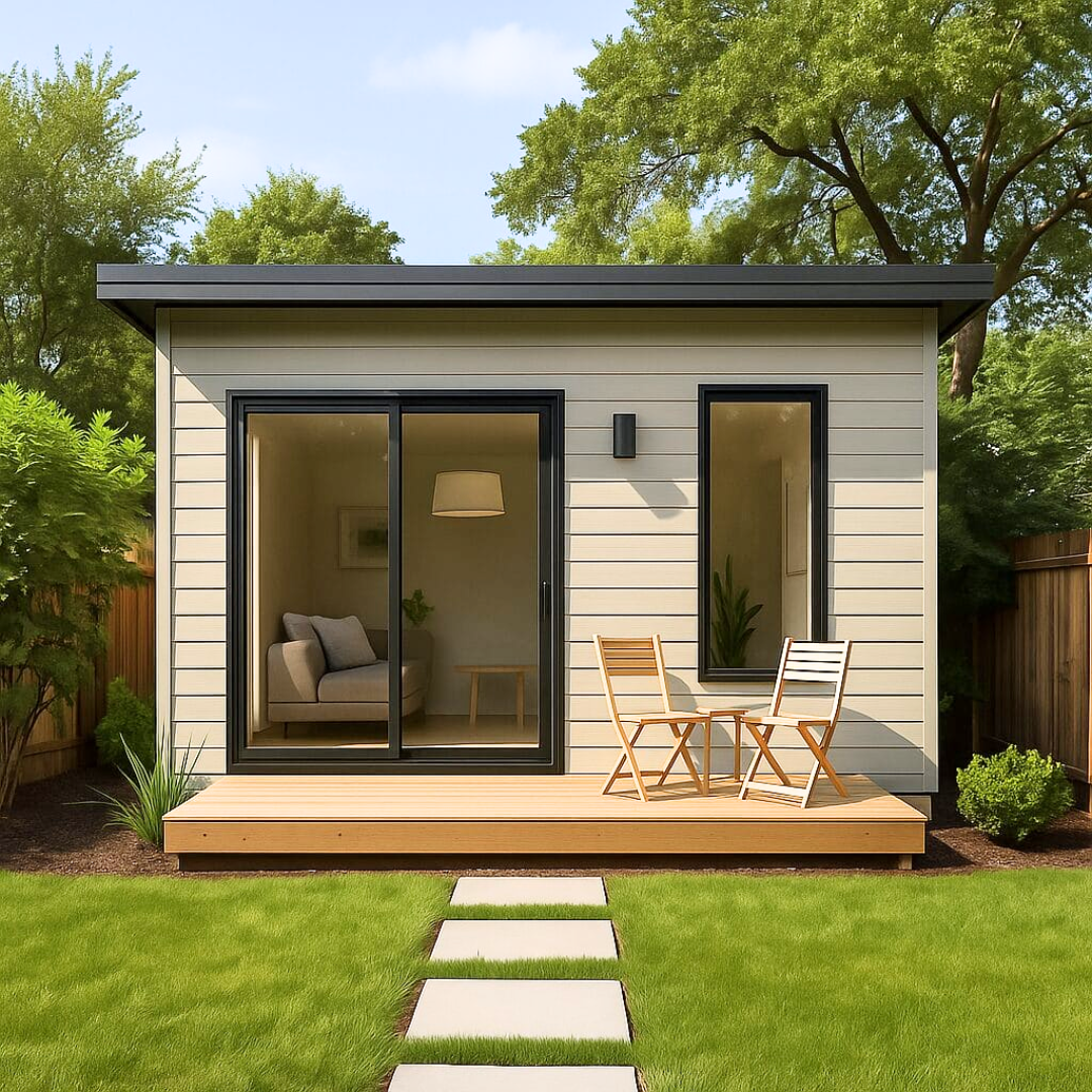 Home & Living Guide Facebook ad: ADU Kit Package Guide