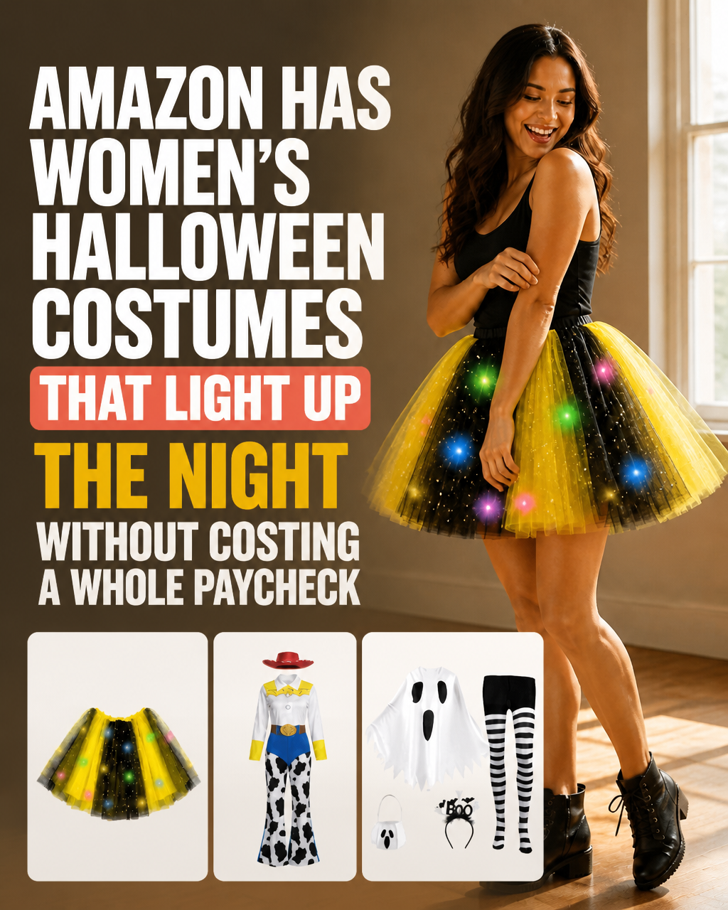 Toptenreviews Insider Facebook ad: Women's Halloween Costumes Worth Planning Ahead For