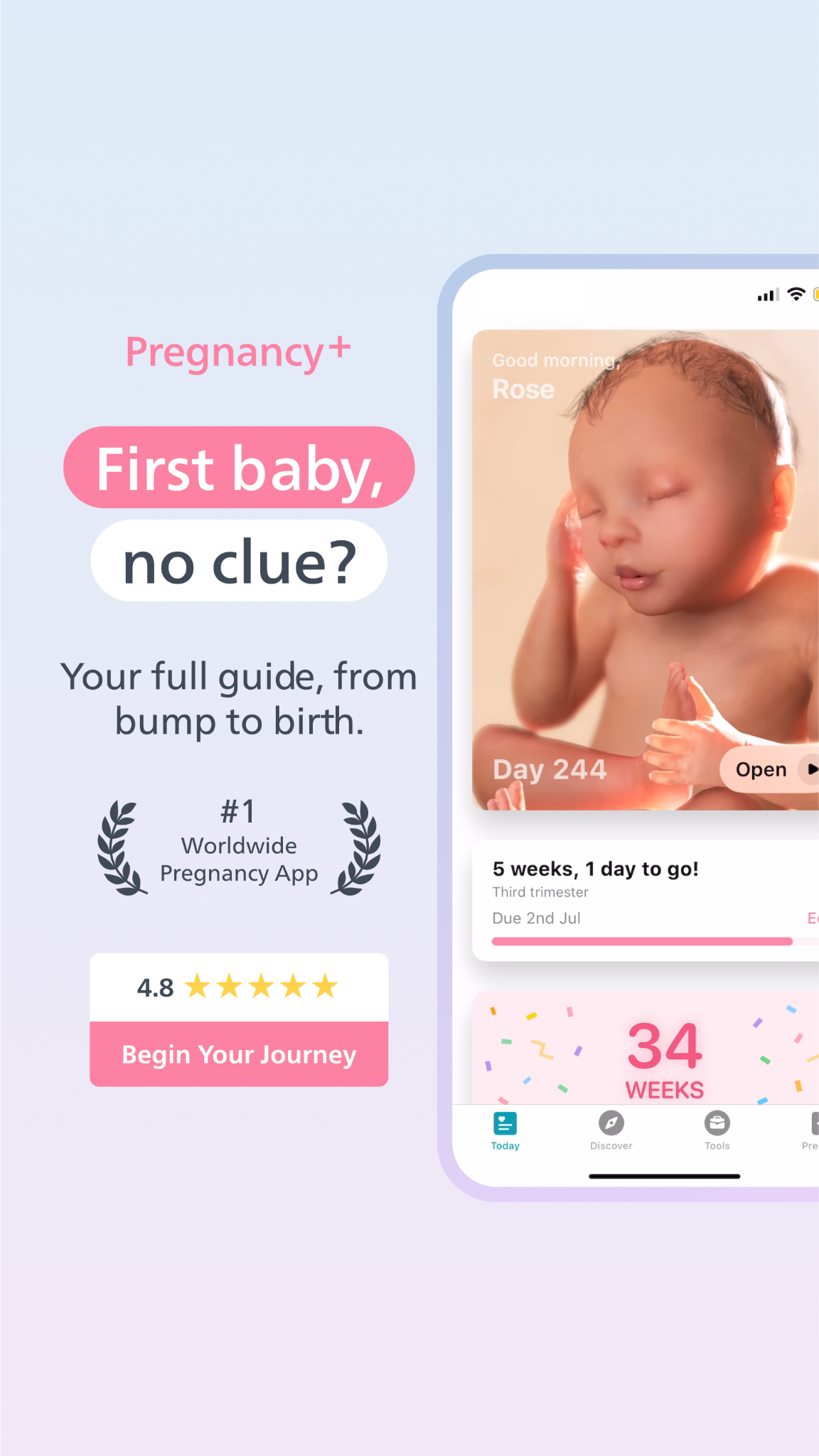 Pregnancy+ App Facebook ad