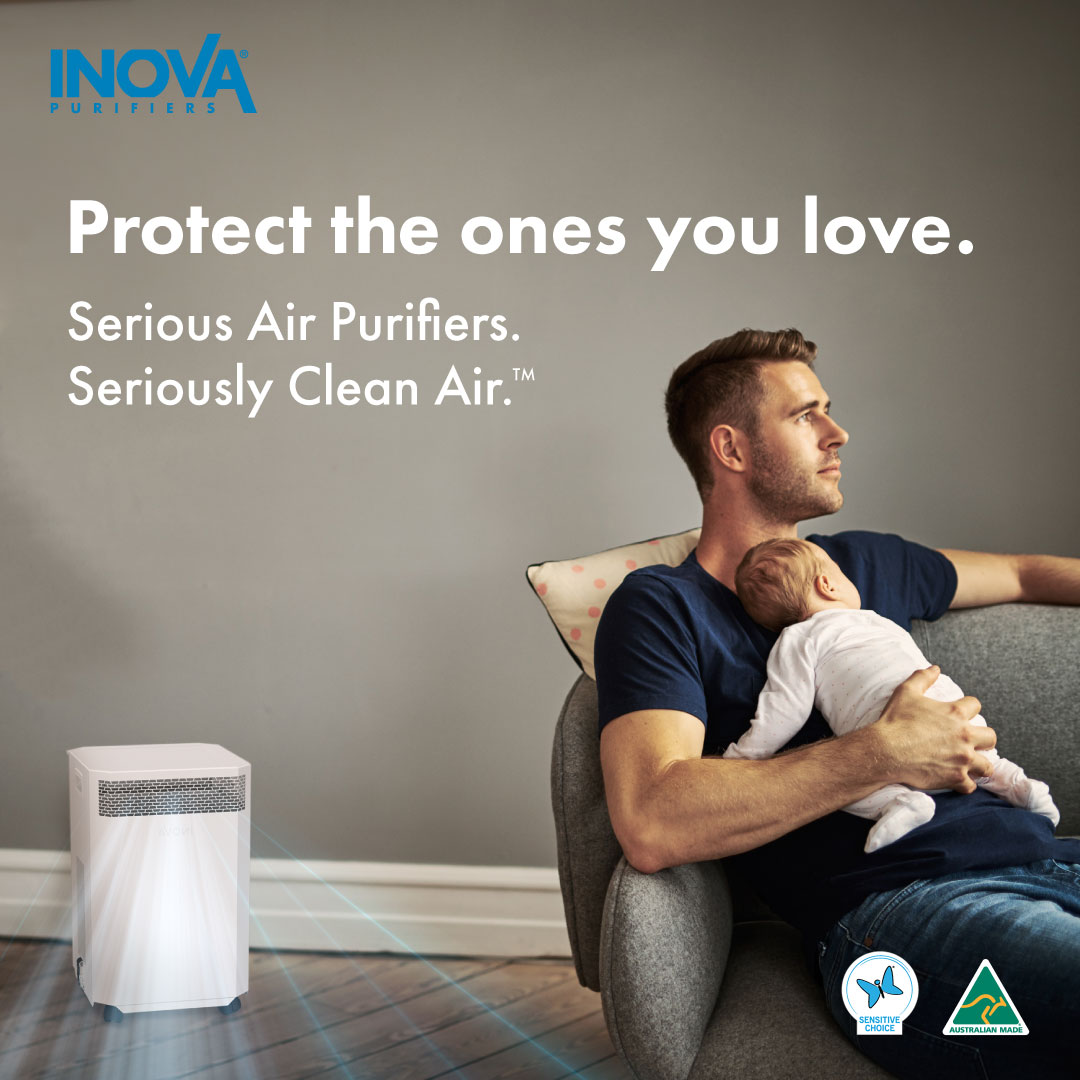 Inova Air Purifiers Facebook ad