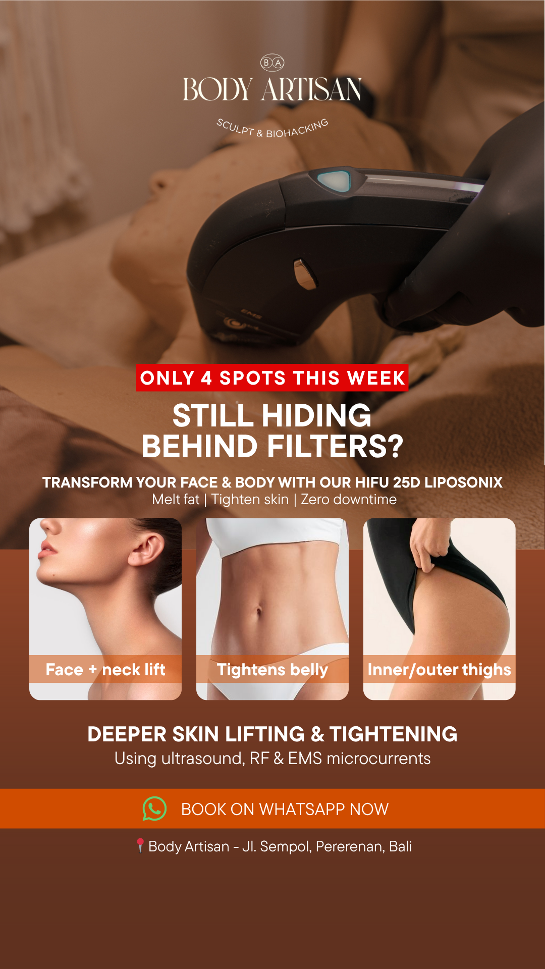 Body Artisan Bali Facebook ad