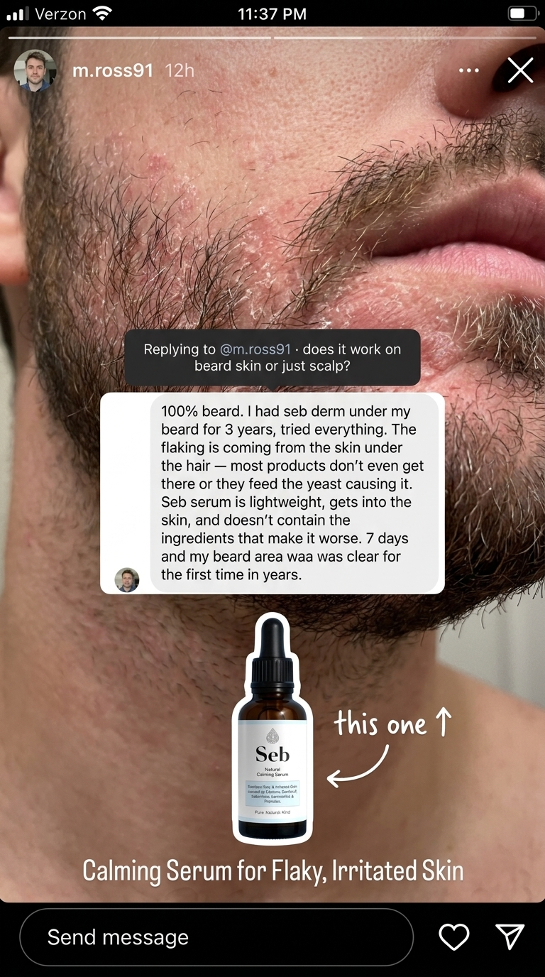 Seb Skincare Facebook ad