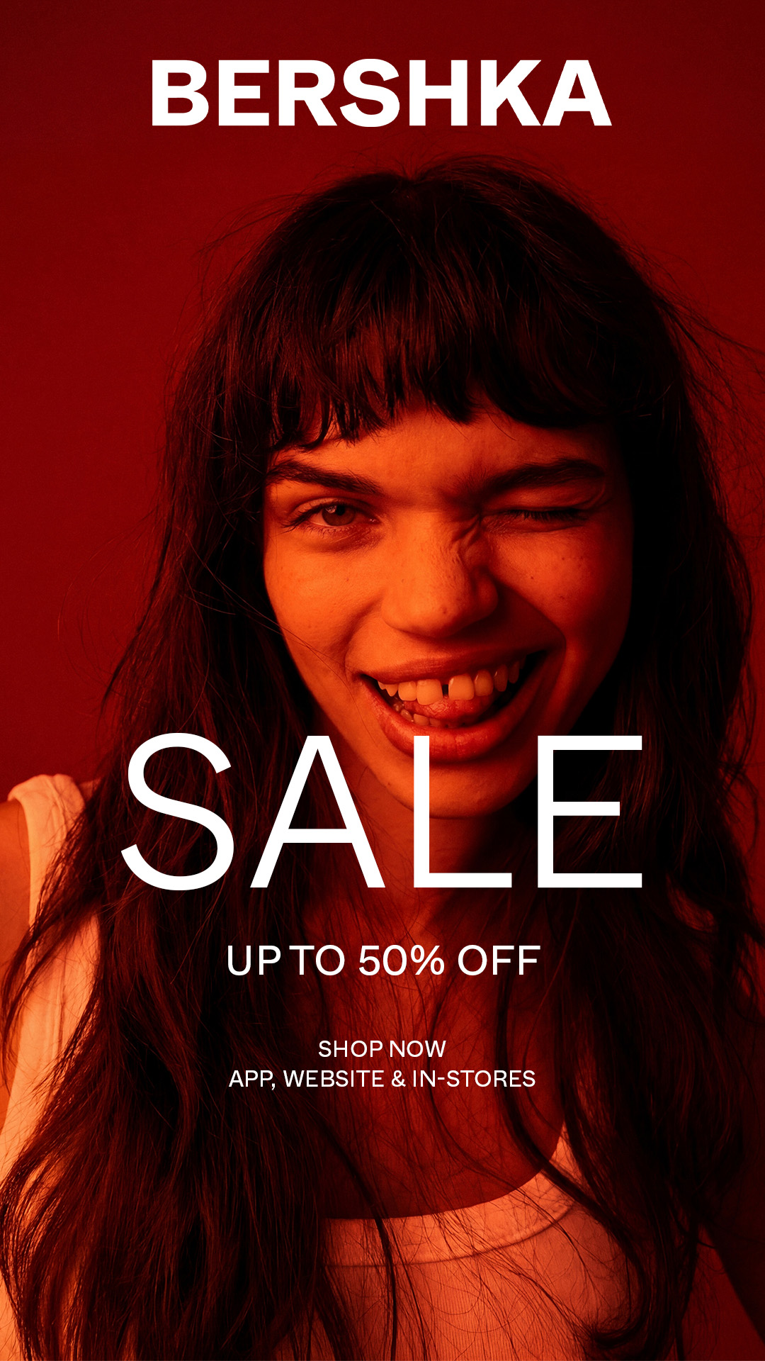 Bershka Facebook ad