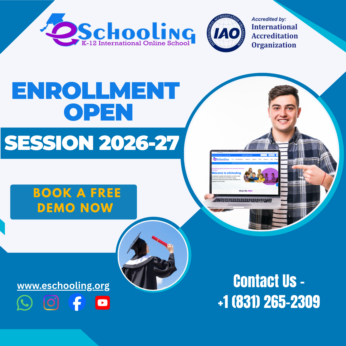 eSchooling Facebook ad: πππ¬π ππ§πππ«π§πππ’π¨π§ππ₯ ππ§π₯π’π§πβ¦