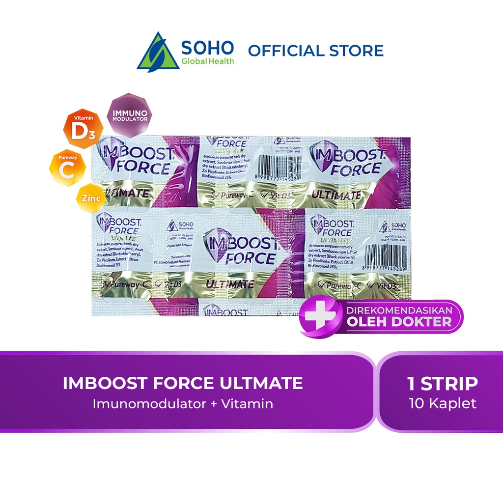Imboost Force Ultimate Facebook ad: Yuk Get Well Sooner dan balik fresh tanpa…