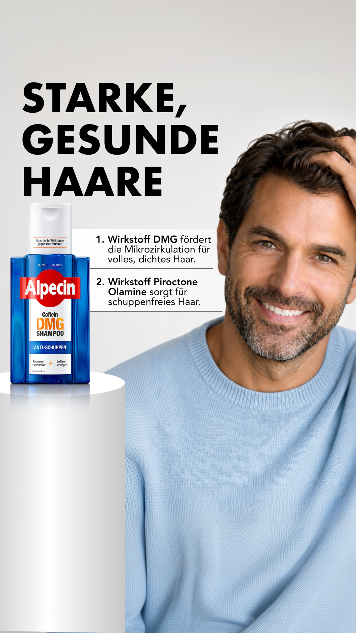 Alpecin Facebook ad