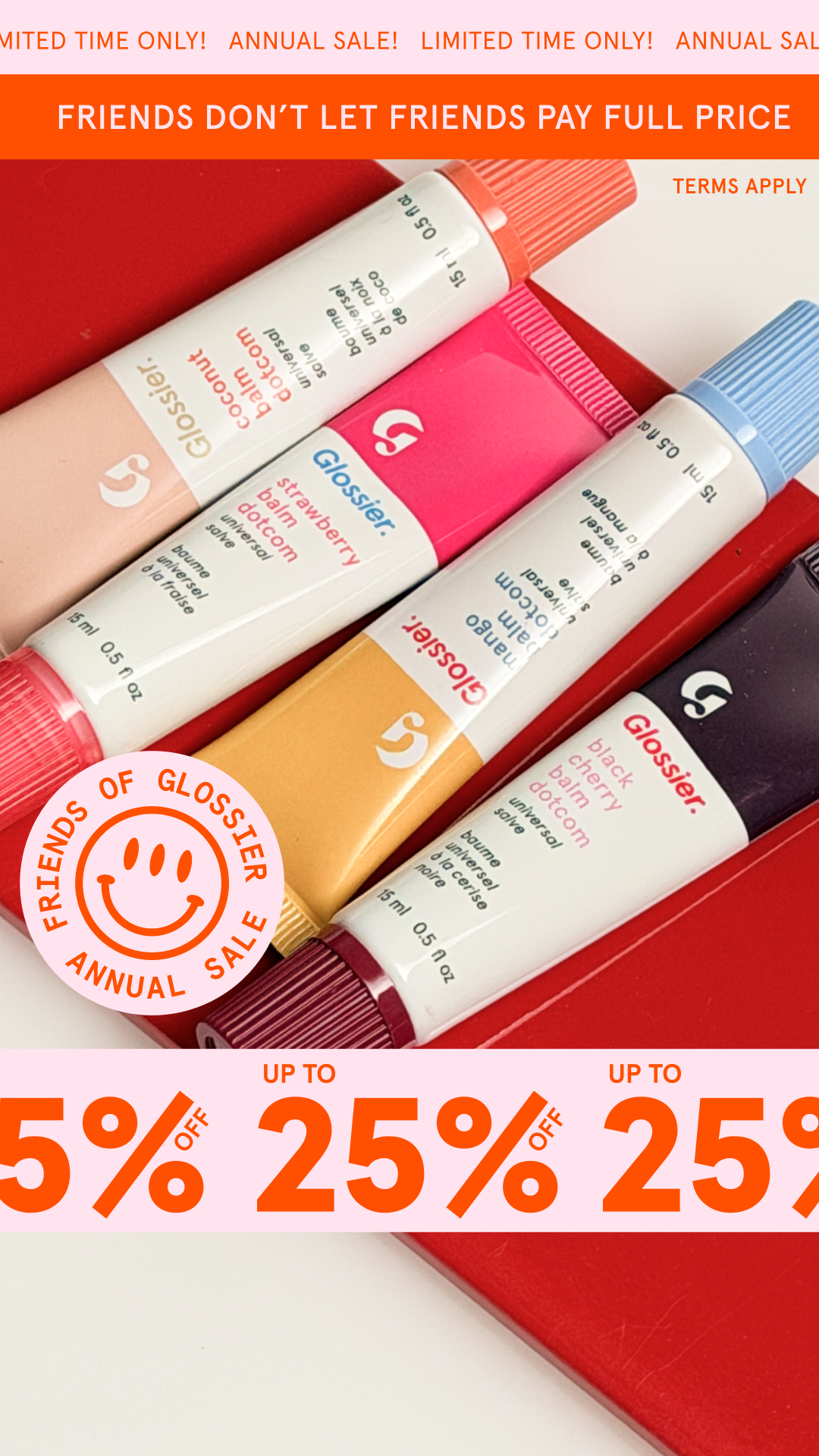 Glossier Facebook ad