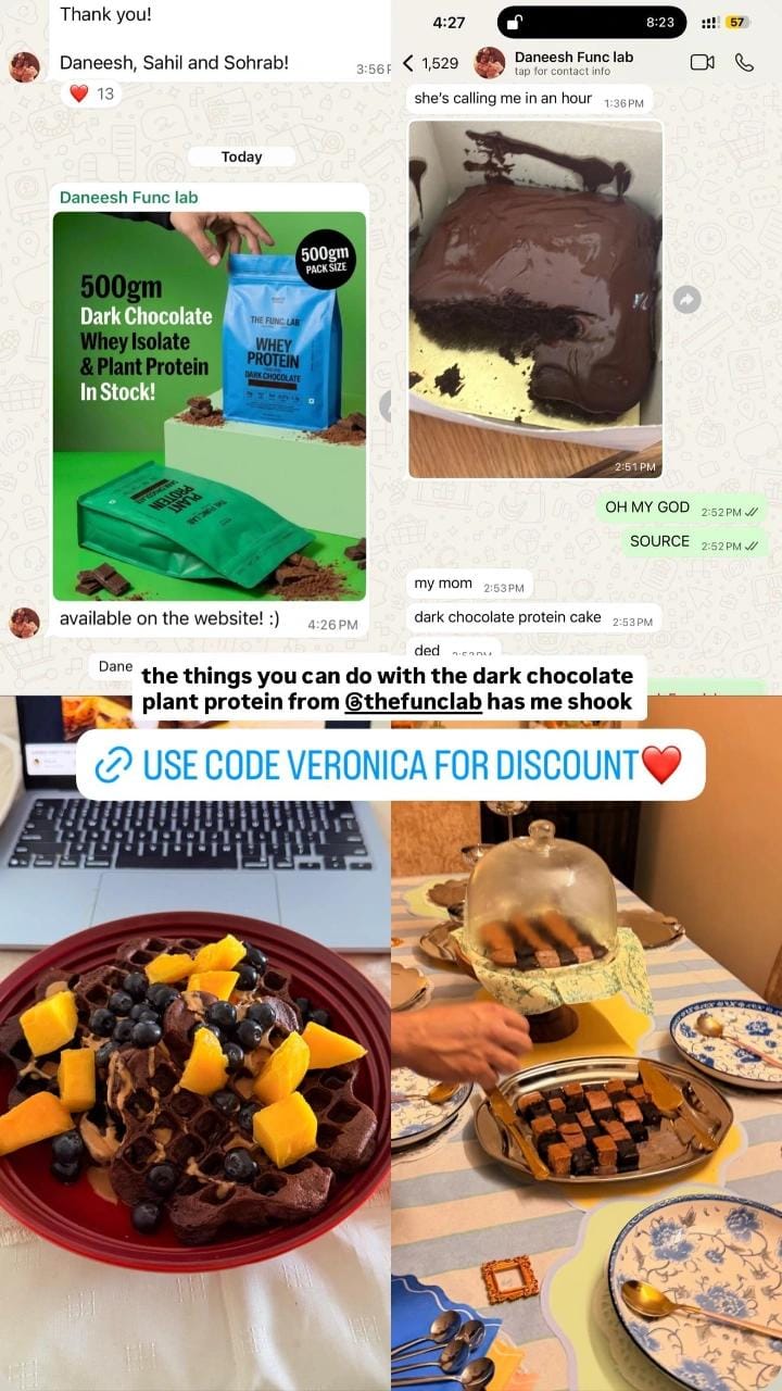 Veronica Facebook ad