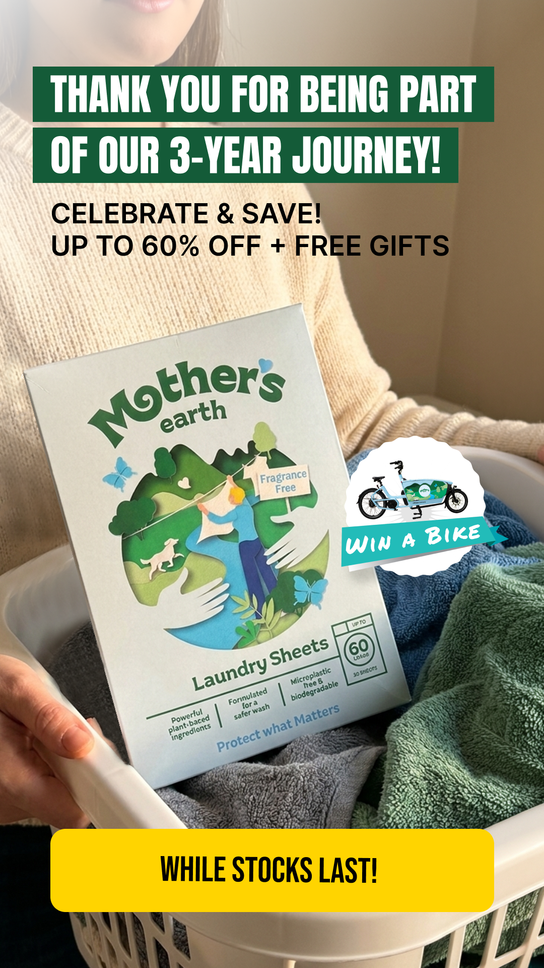 Mothers Earth Facebook ad