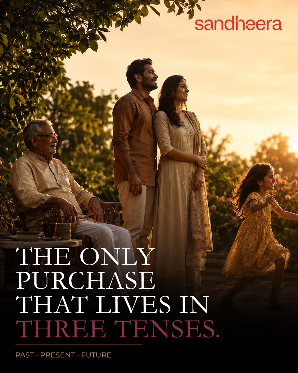 Sandheera Facebook ad: Some purchases give you a home.