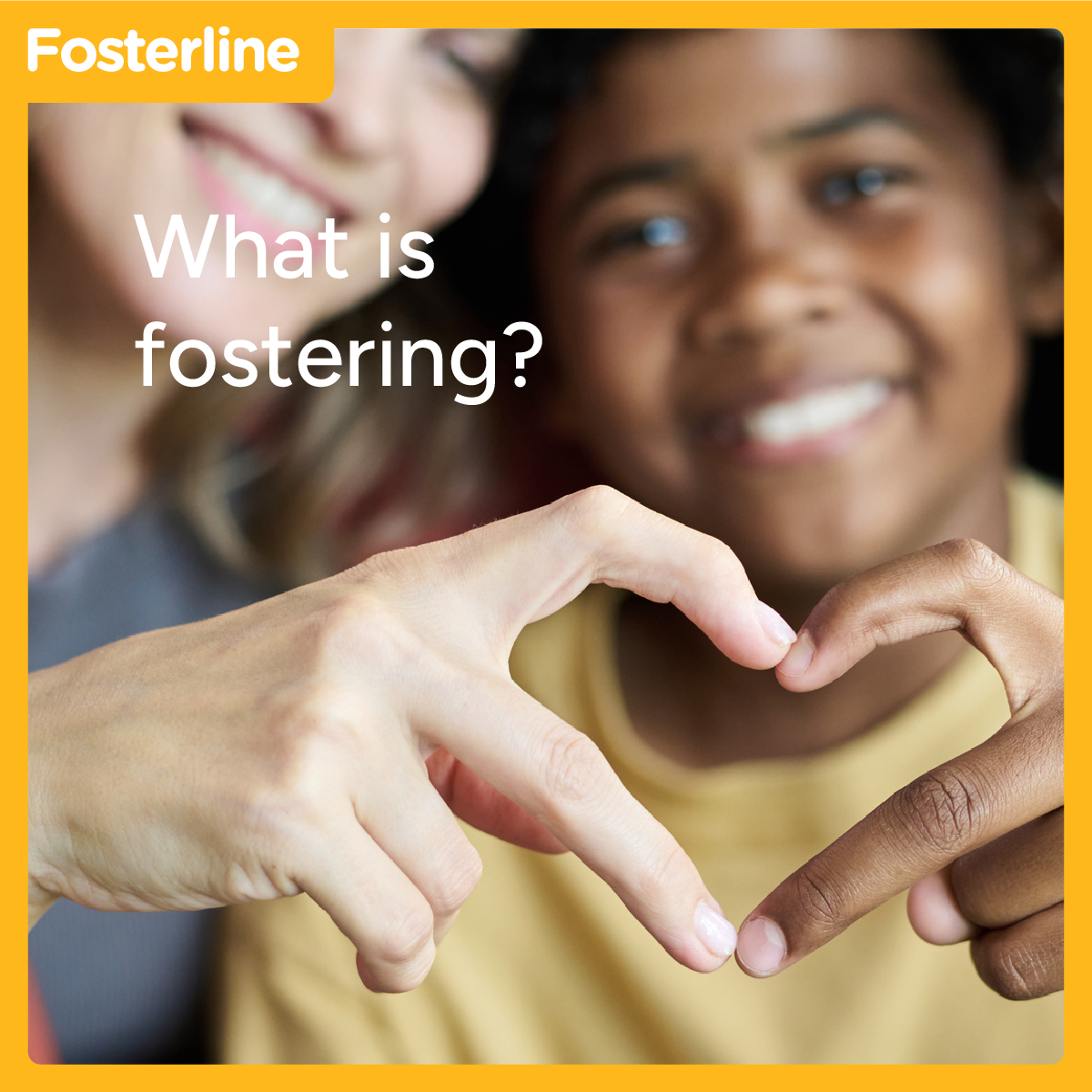 Fosterline Facebook ad: You don’t need to have all the answers…