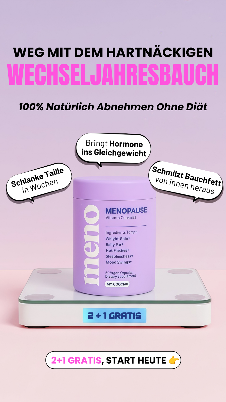 Menopause Weightloss Secrets Facebook ad