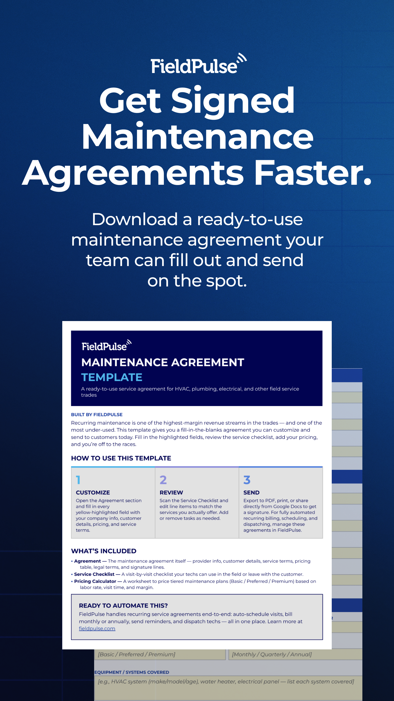 FieldPulse Facebook ad