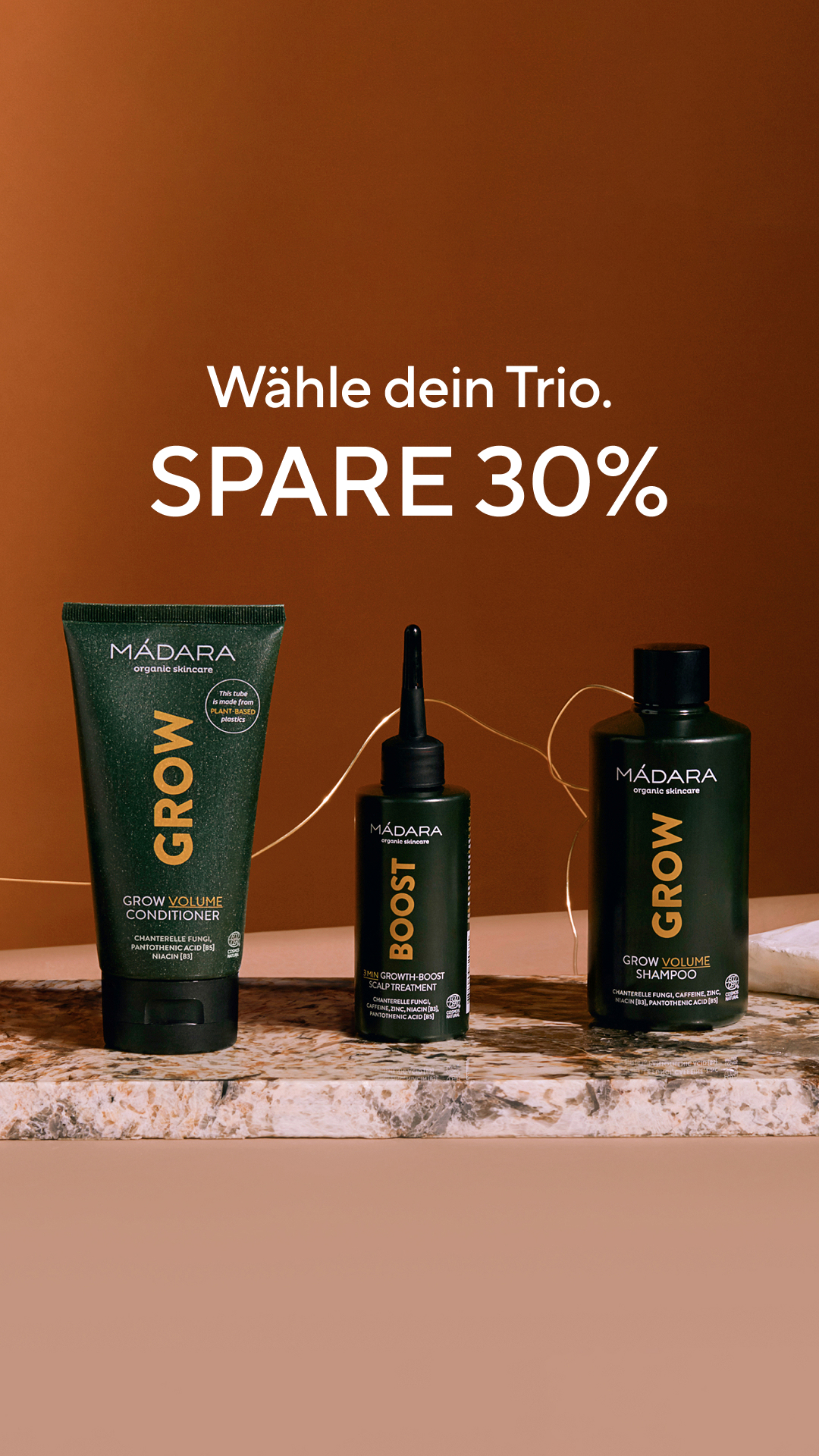 Mádara Organic Skincare Facebook ad