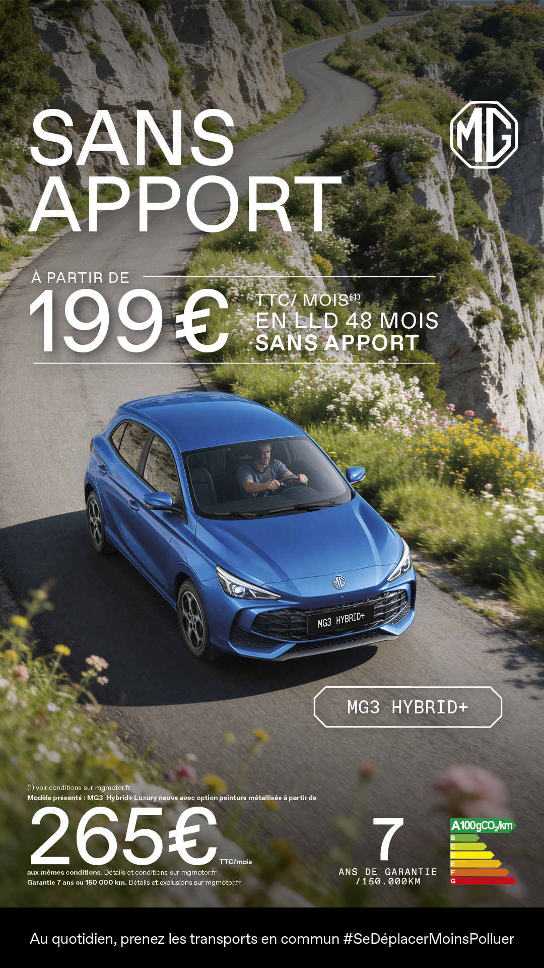 MG Motor France Facebook ad