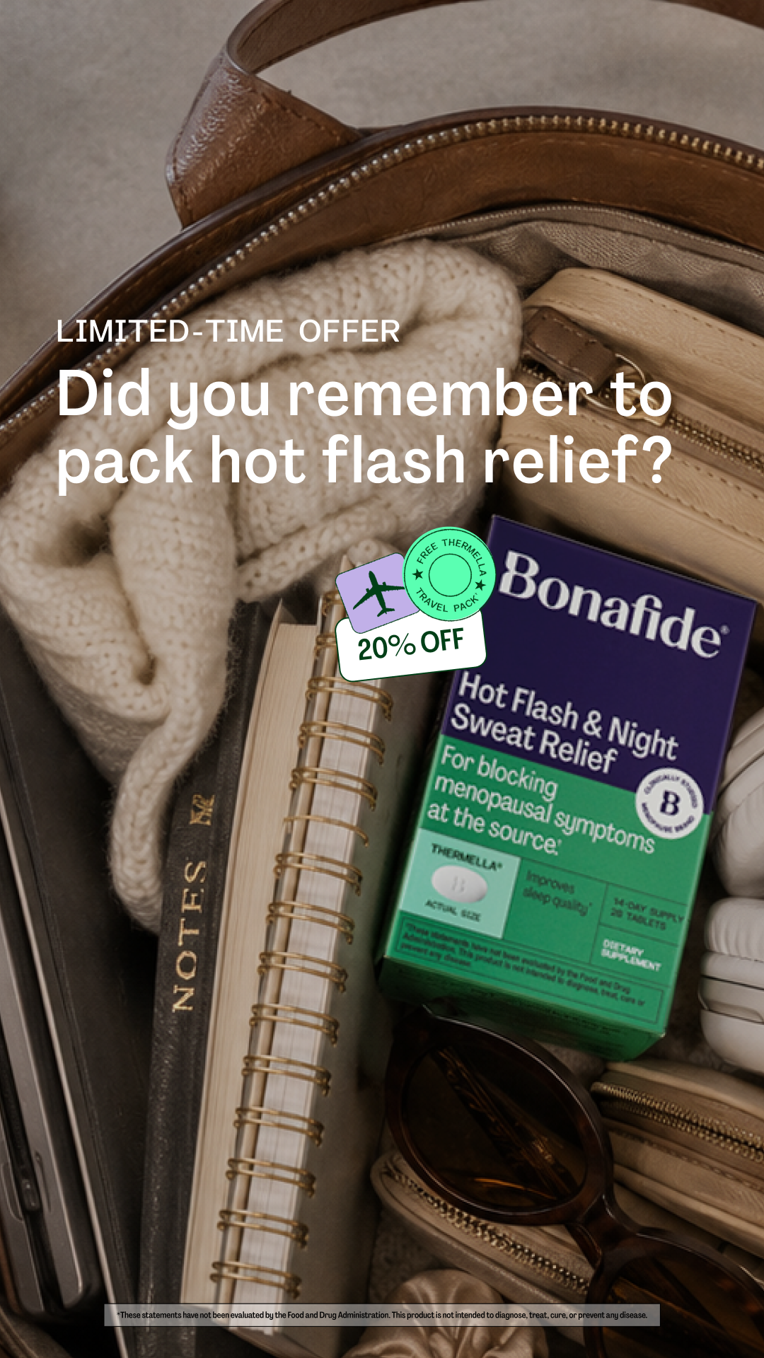 Bonafide Facebook ad