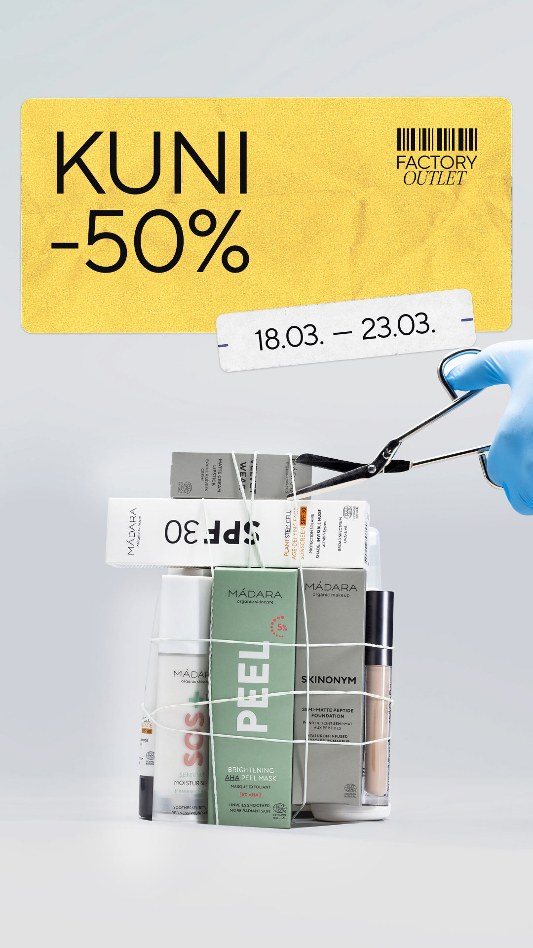 Mádara Organic Skincare Facebook ad