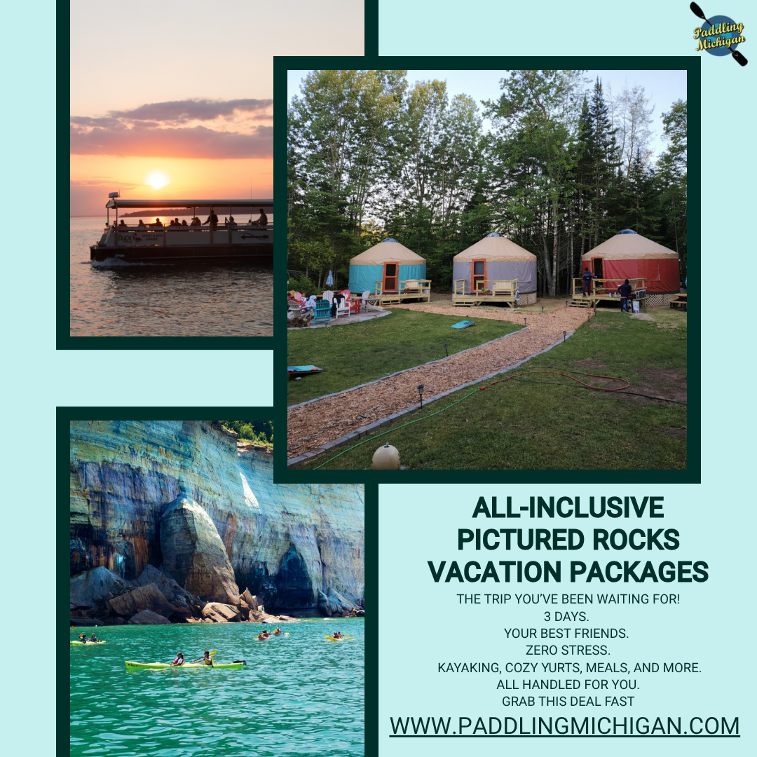 Paddling Michigan Facebook ad from May 23, 2026