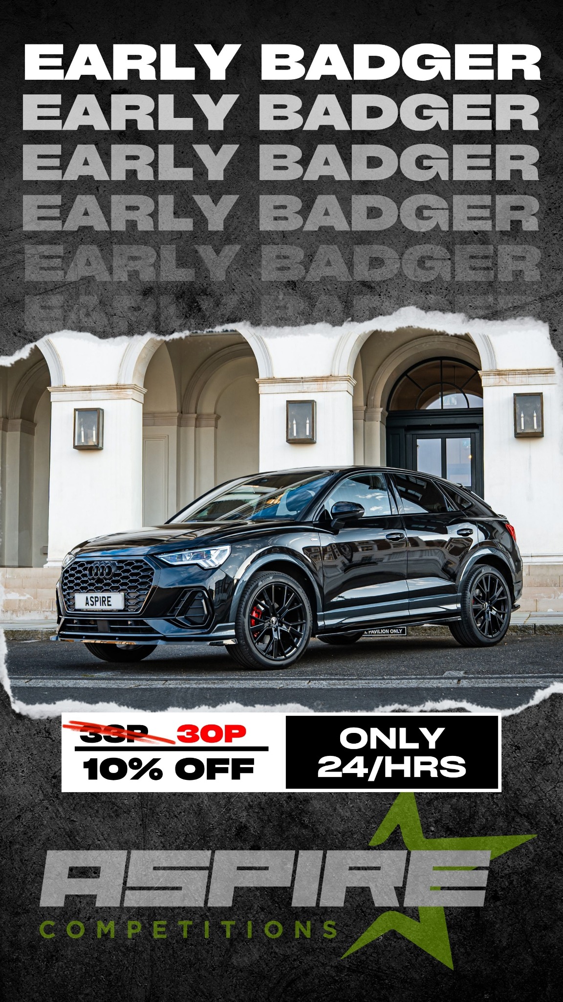 Aspire Competitions Ltd Facebook ad