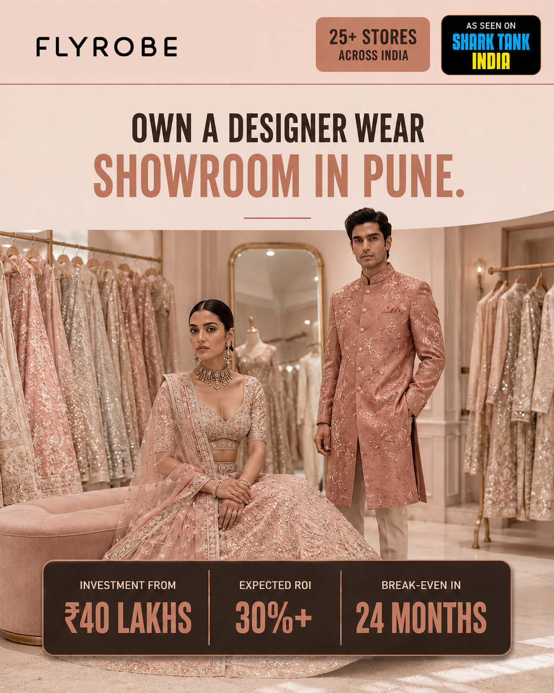 Flyrobe Facebook ad