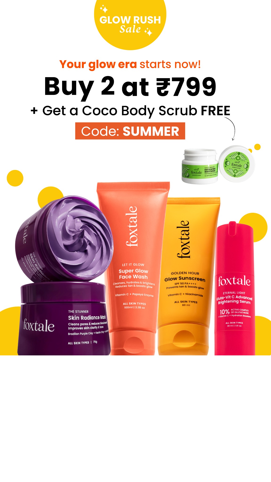 Foxtale Facebook ad