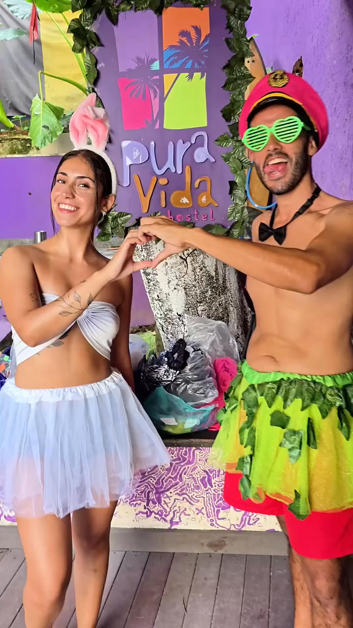 Pura Vida Hostel Facebook ad: Looking for the ultimate Rio experience?