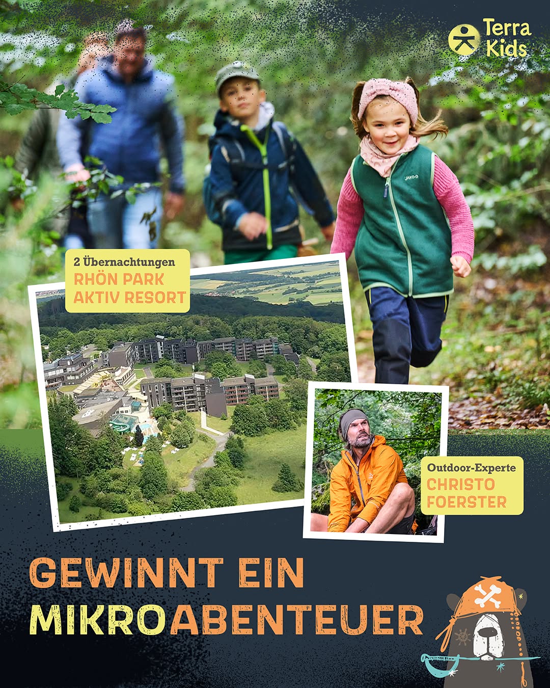 HABA Facebook ad: Unvergessliches Abenteuer-Wochenende in der Rhön